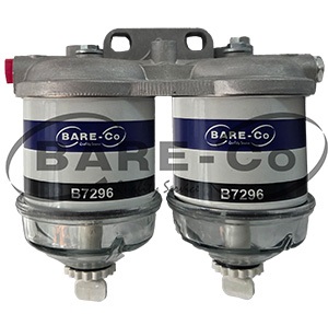 Fuel Filter Assembly – Double – Bare Co B7299 - Agline