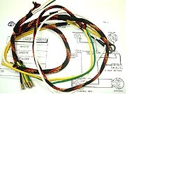 Wiring Harness – Ferguson TE20 Petrol – Bare Co B8017