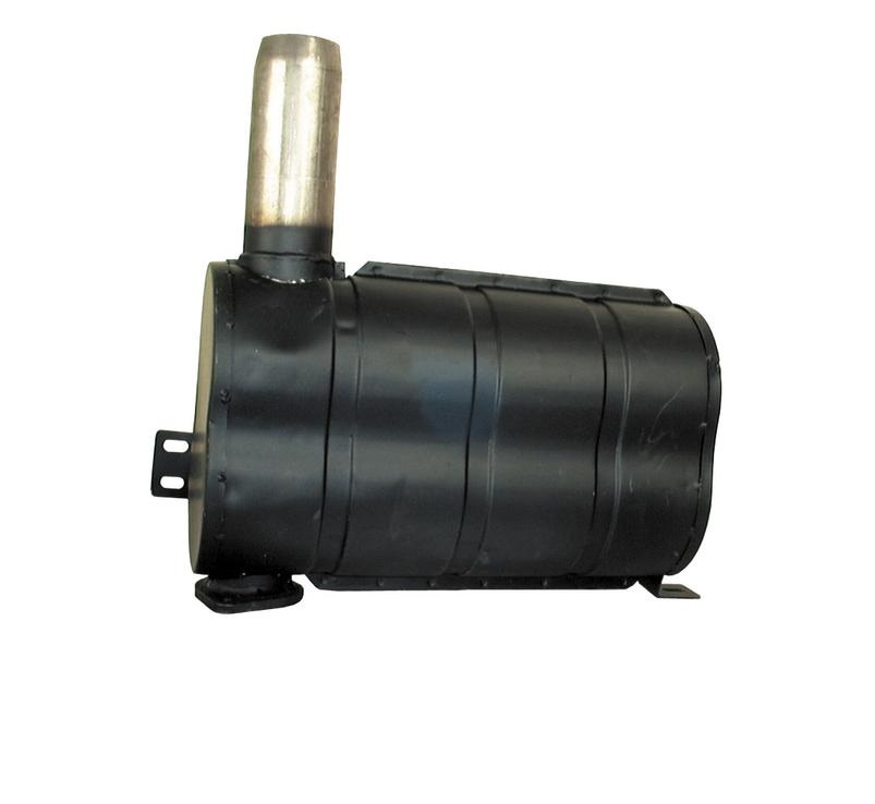 Muffler / Silencer – Underhood Fitting – Bare Co B107
